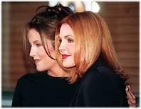 Priscilla and lisa marie presley