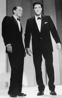 Elvis Presley pictures with Frank Sinatra