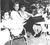 Elvis Presley pictures relaxing with friends