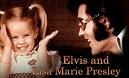 Lisa Marie Presley with Elvis Presley